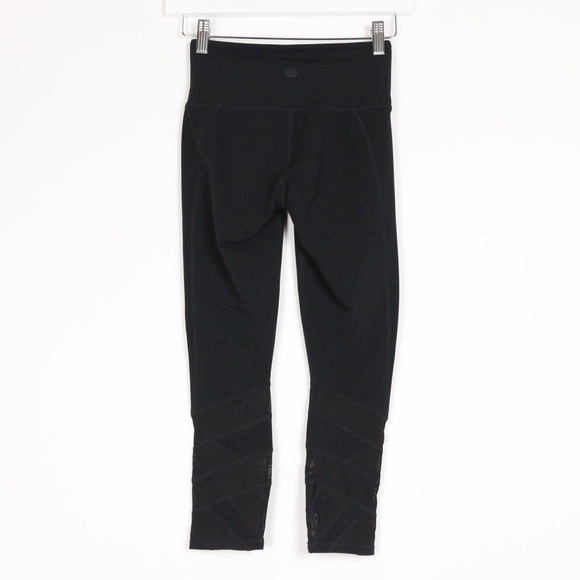 Athleta Mantra Yoga Mesh Crop Leggings - Picture 6 of 9